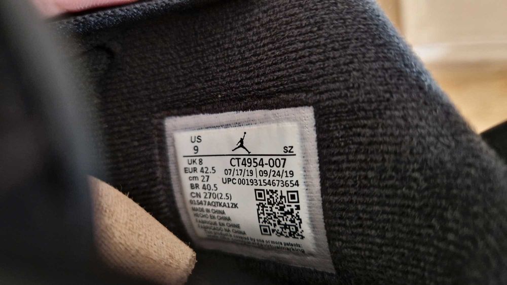 Jordan 6 Retro "DMP" nowe 42,5 EUR = 9 US 9US