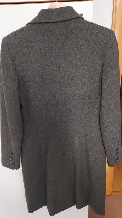 Casaco cinzento lã