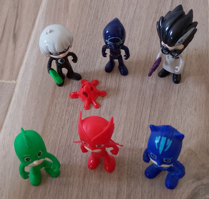 Conjunto PJ Masks bonecos articulados