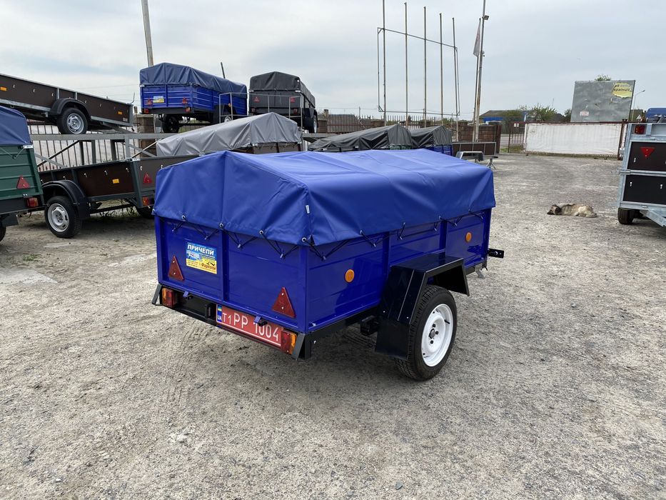 Світ Причепів. Новий легковий металічний причіп в Наявності!