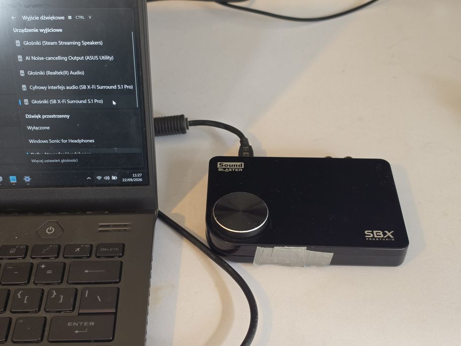Karta dźwiękowa Creative X-Fi Surround 5.1 Pro