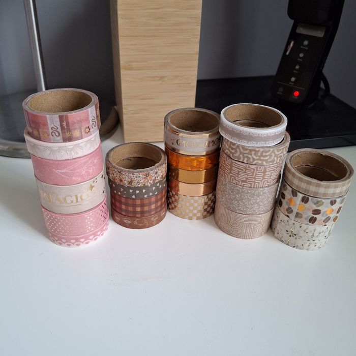 Taśmy washi tape do bullet journal scrapbooking planer