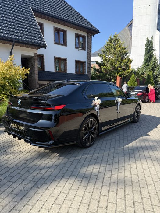 Wynajem auto do ślubu / wesele BMW 7 G70