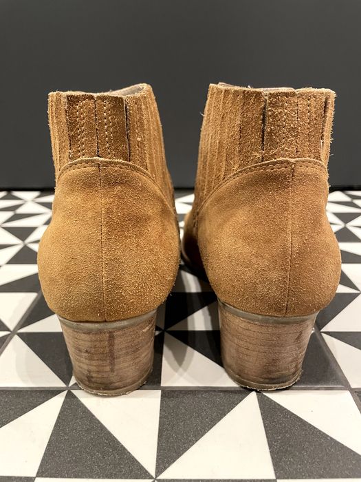 Botki damskie zamszowe r.38 Ryłko brązowe