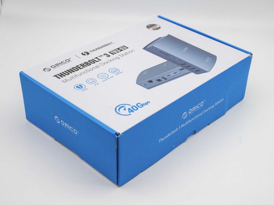 Thunderbolt 3 Multifuncional Docking Station TB3-S3 – Novo, em caixa