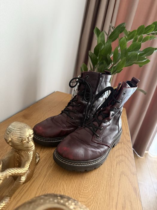 Черевики шкіряні демісезонні 38 розмір