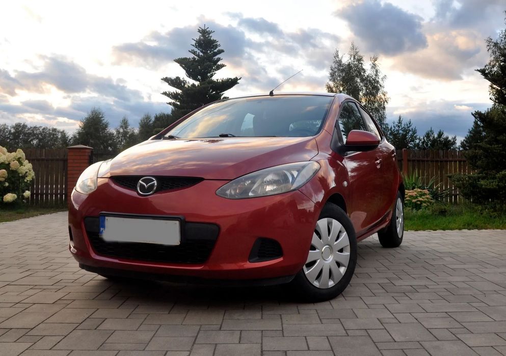 Mazda 2 z polskiego salonu / serwisowana / 5 osobowa / klimatyzacja