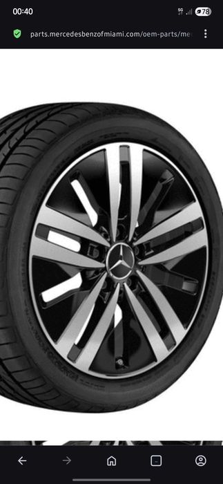 Jante 17" mercedes W177