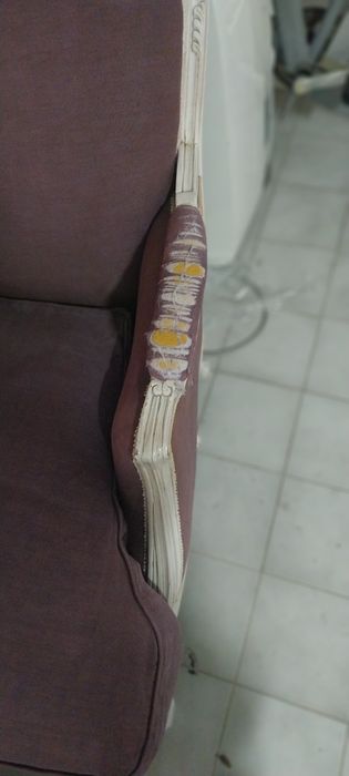 Poltrona com apoio pés