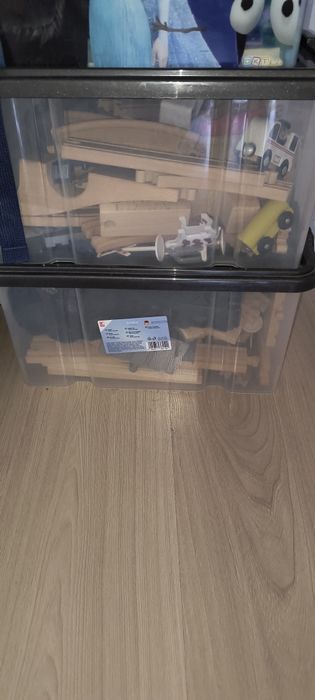 Tory drewniane  -pociagi