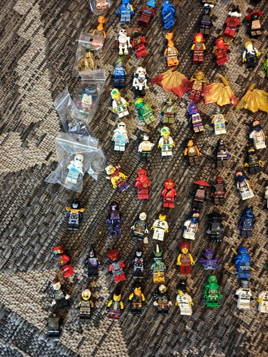 LEGO ninjago minifigurki