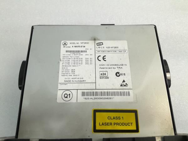 Rádio / auto-rádio MERCEDES-BENZ Classe A (W169)