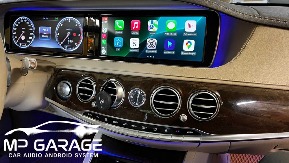 Mercedes NTG  Apple CarPlay Android Auto Moduł Bezprzewodowy Montaż PL