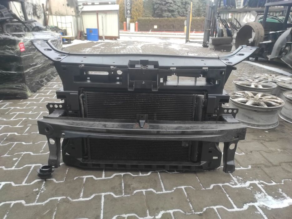 VW CADDY 3 10-15R PAS PRZEDNI CZOŁÓWKA WZMOCNIENIE CZOŁOWE 1.6 2.0 TDI CR KOMPLETNY WYSYŁKA !!!!