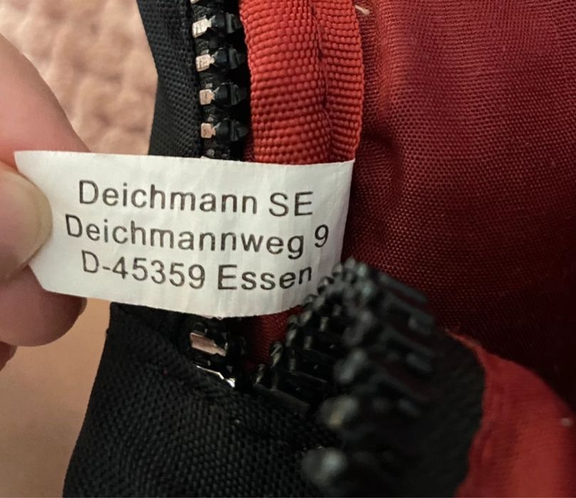 Plecak czarny deichmann