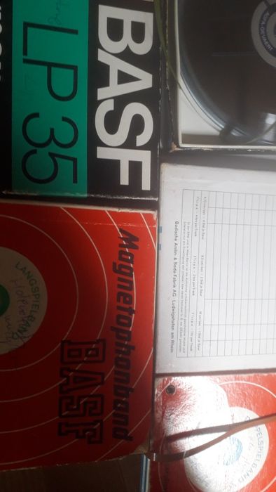 Taśmy szpulowe basf 5 szt