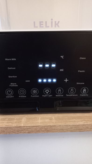 Стерилізатор та підігрівач пляшечок LELIK Smart Comfort Pro 5в1