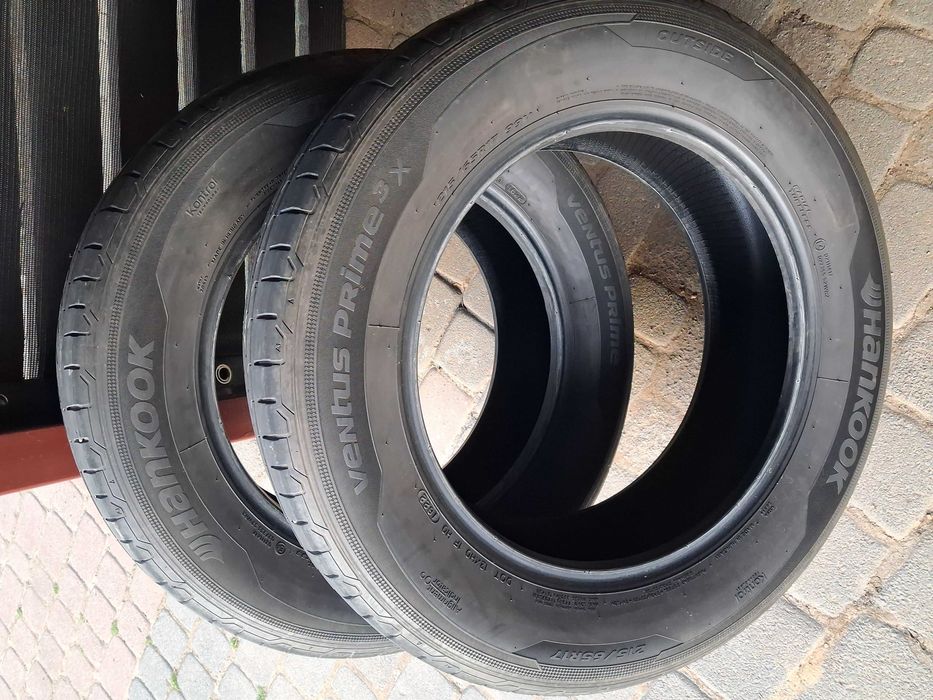 Zestaw 4 opon R17 215/65 99V - Michelin + Hankook