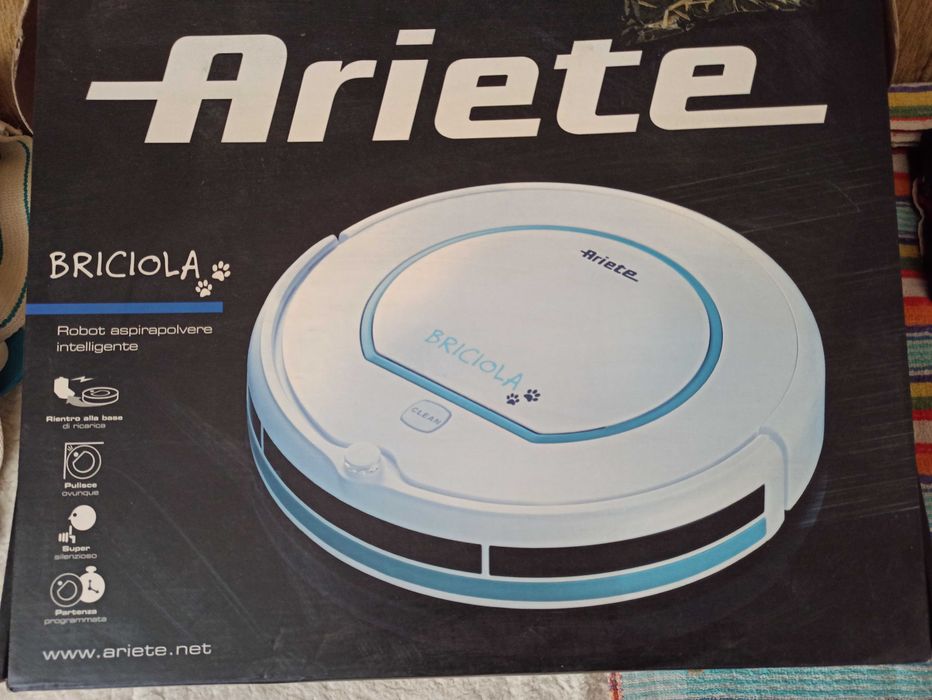 Робот пылесос Ariete BRICIOLA 2711 White Green.