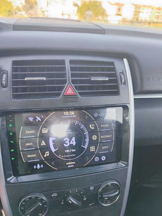 Rádio de Carro 9" Android 14.0 Auto Rádio 4GB+64GB