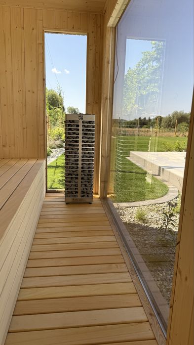 Sauna ogrodowa fińska na wymiar z montażem na miejscu!!!