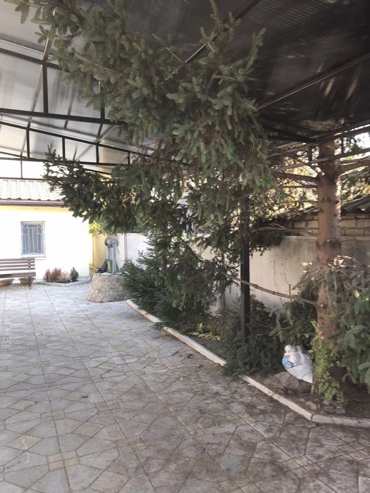 Двускатный навес для авто