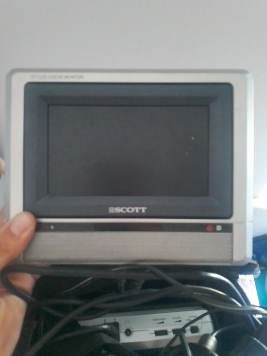 DVD +2 monitores de automóvel com cabo de isqueiro