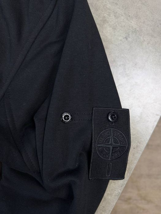 Зіп-Худі Stone Island Black Ghost