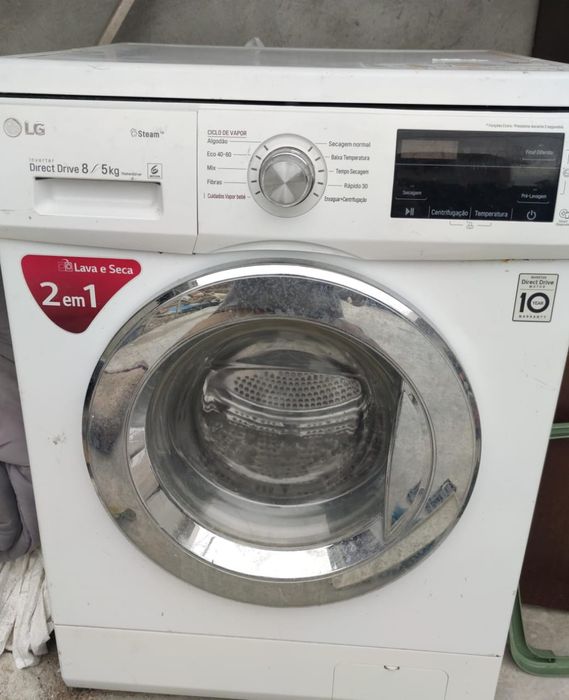 Maquina de lavar e secar LG