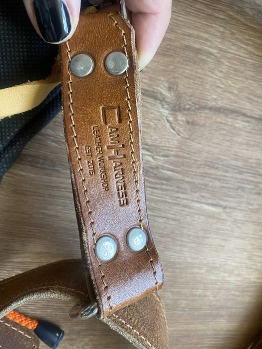 Strap Couro Fotografia 1 camera novo