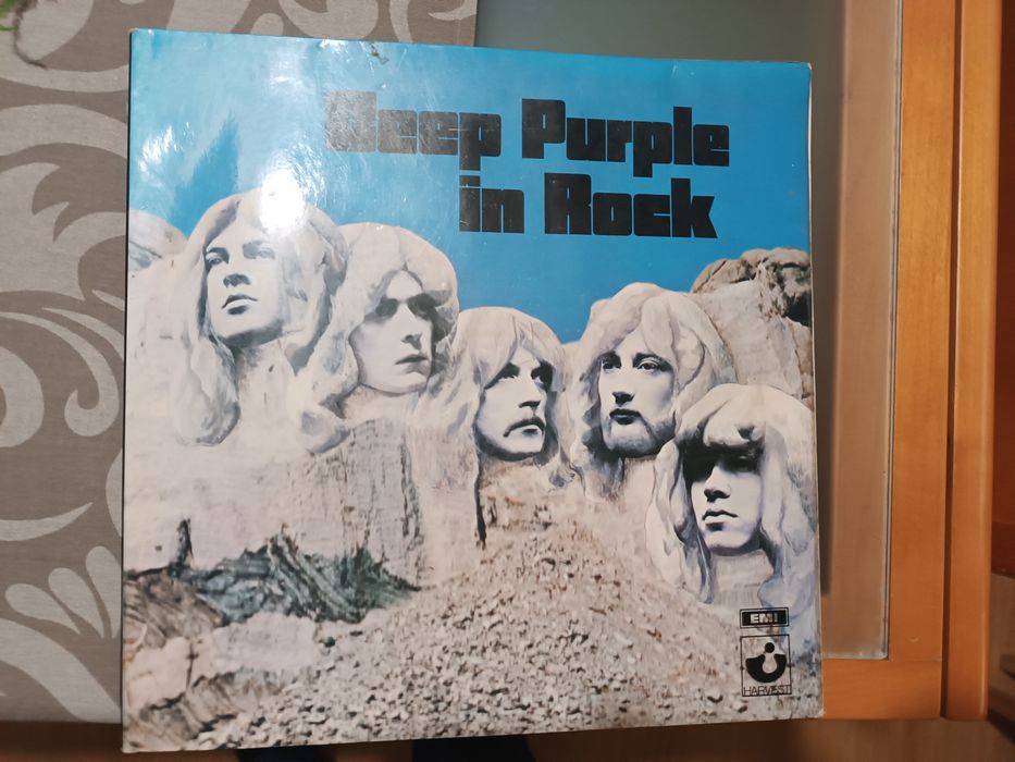 Vinil deep purple in rocks 1970