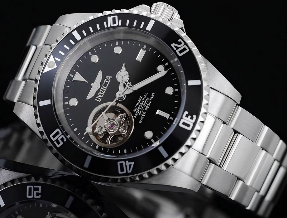 Годинник Invicta 20433 Pro Diver Automatic 40 мм. Open Heart. 200 MT.