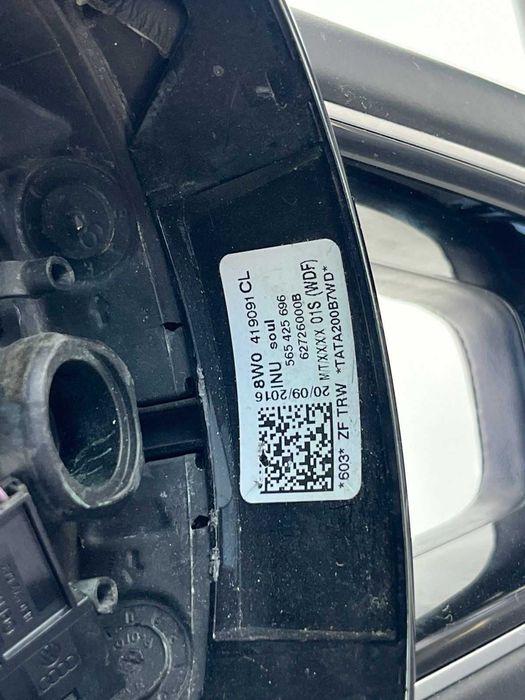 Ауди a4 б9 a5 руль кожа 8w0419091cl багатофункціональне кермо лепесткі