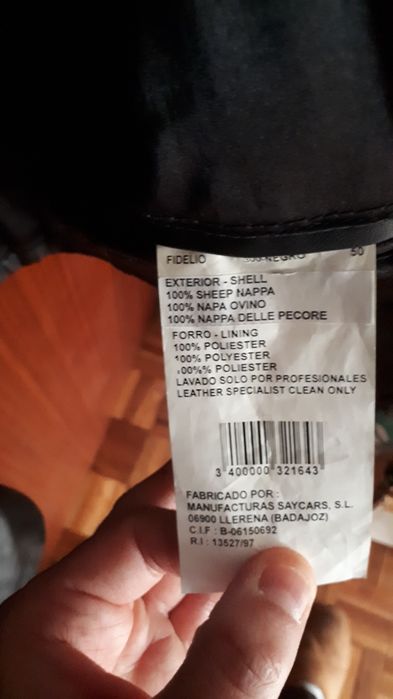 Casaco Signor di Milano (100% pele, novo)