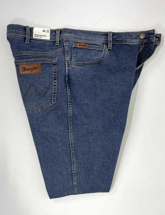 Spodnie męskie jeansy Wrangler Texas Slim 822 Stonewash W40 L32