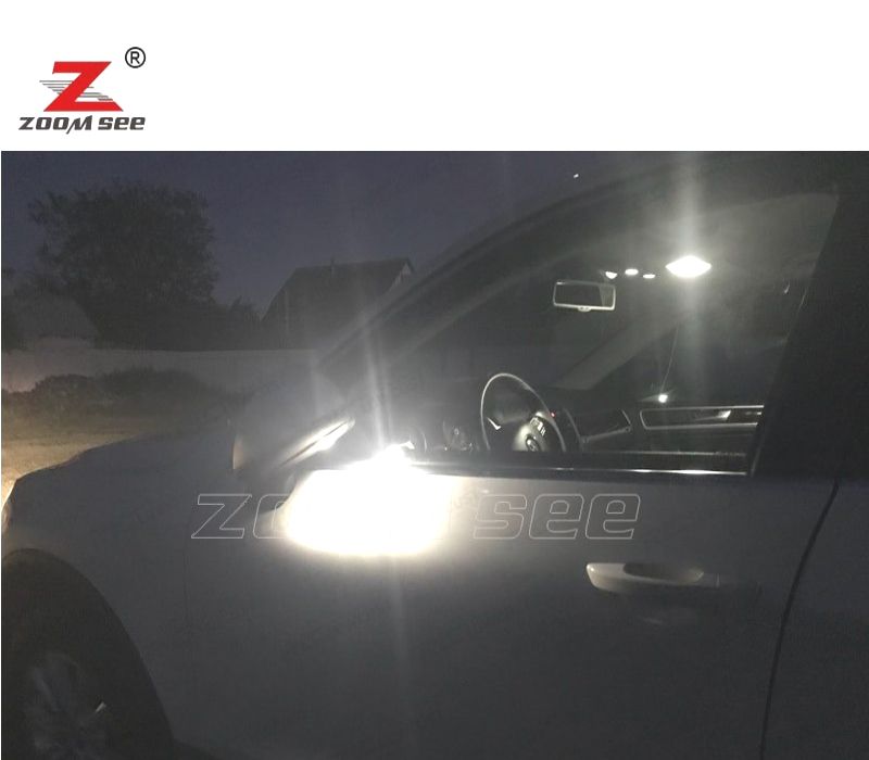 KIT COMPLETO DE 23 LÂMPADAS LED INTERIOR PARA TOUAREG II 7P 7P5 7P6 10-