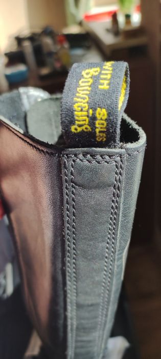 Сапоги кожаные Dr. Martens (берцы)