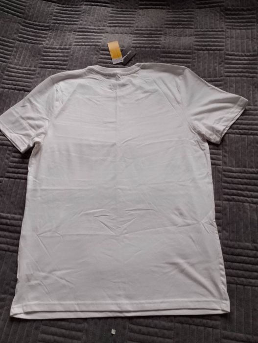 Nowa koszulka t-shirt męski biały Tom &Rose r.M