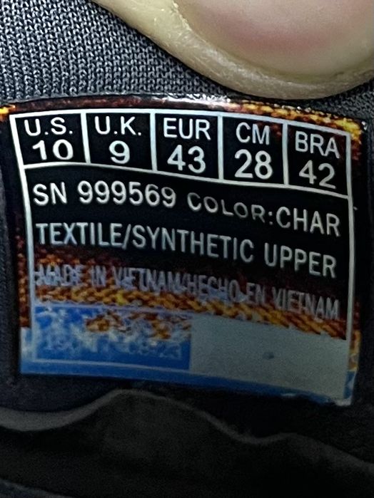 Skechers кроссовки 43 размер спортивные серые