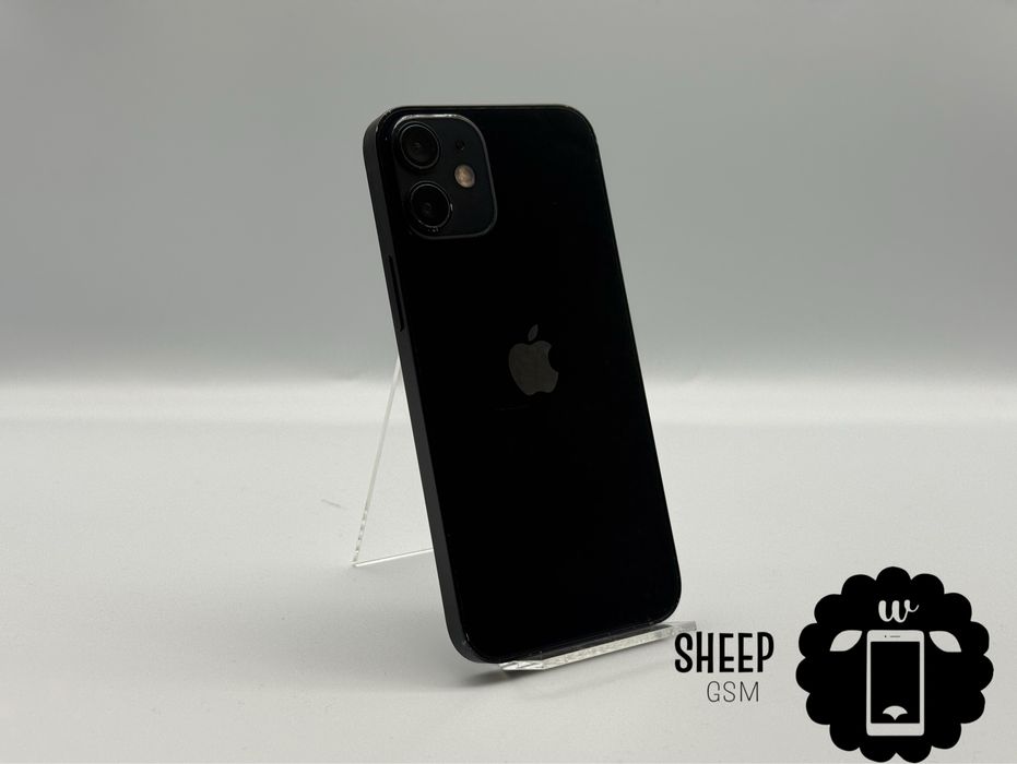 iPhone 12 mini / 256 GB / 100% / Czarny / Sklep / Gwarancja
