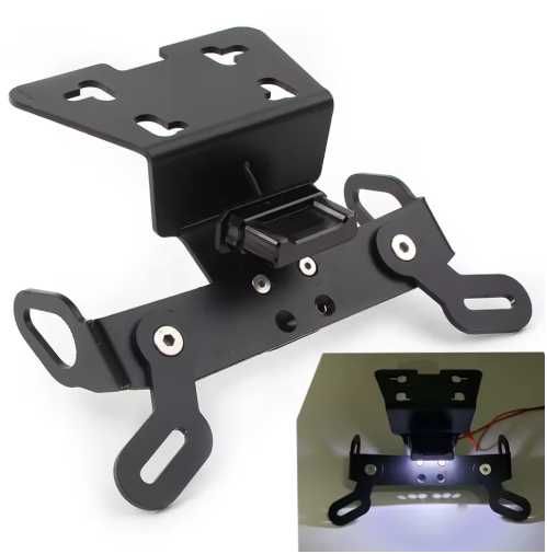 Suporte matricula com LED para Yamaha XJ6, FZ6 2009 a 2017 - NOVO