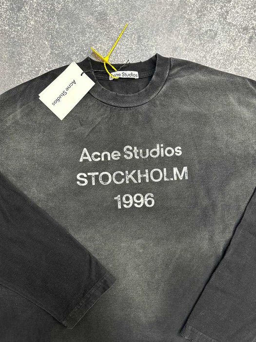 Acne Studios лонгслів лонгслив футболка  чорна S M L XL