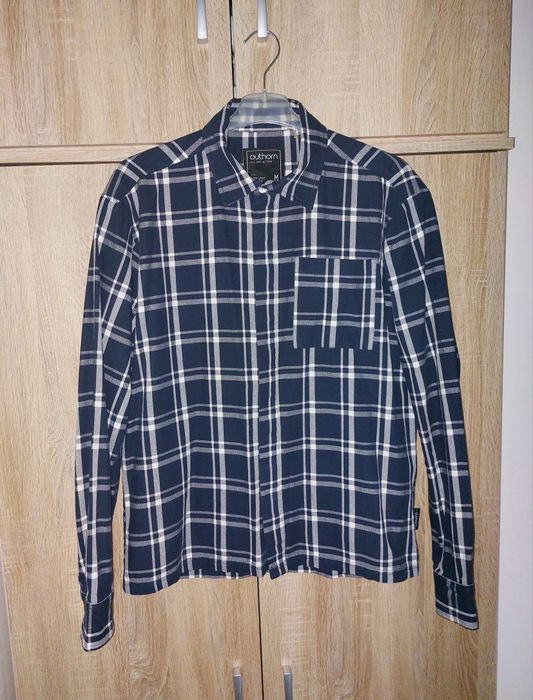 Koszula w kratkę męska