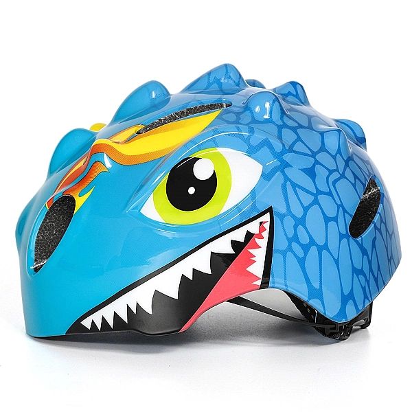 Kask rowerowy dziecięcy Wozinsky lekki S - niebieski