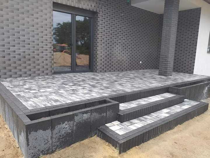 Układanie kostki brukowej