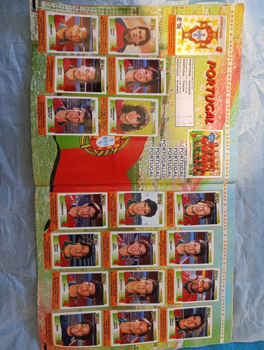 Caderneta Panini Europeu 1996 (Completa)
