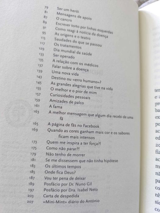 Livro "Aproveitem a Vida" de António Feio