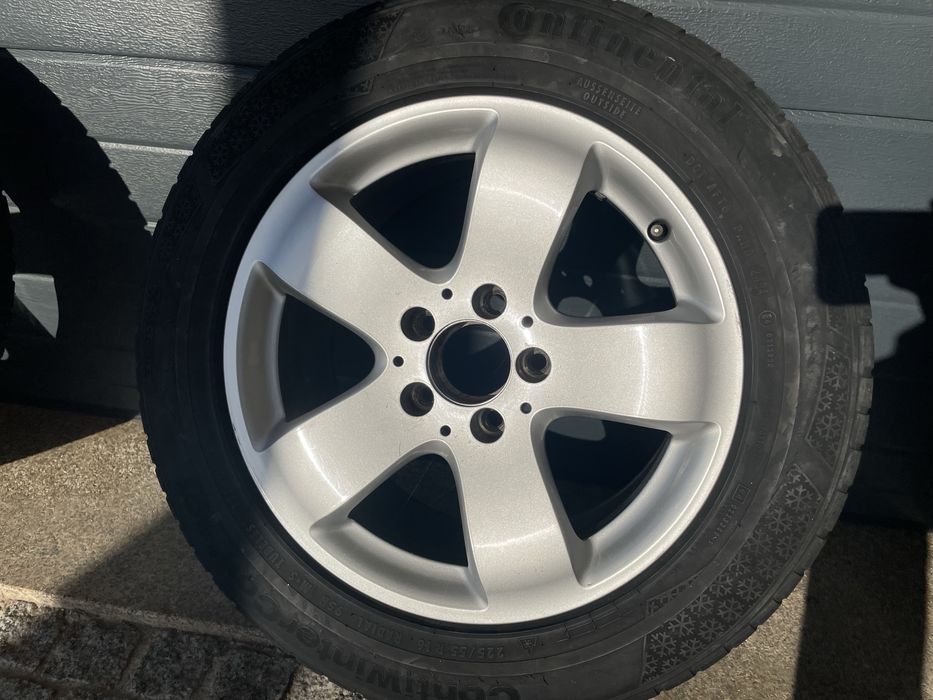 Jantes mercedes  E270 em bom estado e com pneus.  225/55 R16