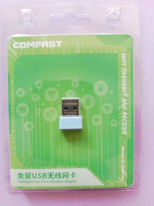Comfast CF-WU816N – WiFi адаптер 2.4 ГГц, драйвери не потрібні