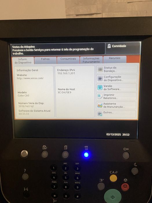 Xetox C60 com kit de consumiveis